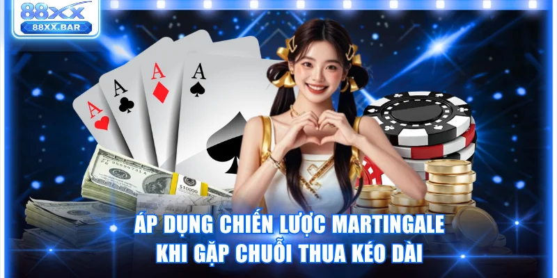 Áp dụng chiến lược Martingale khi gặp chuỗi thua kéo dài